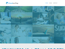 Tablet Screenshot of cloudsurfingmedia.com